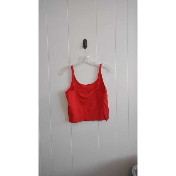 Old Navy | Red Soft Sweater Crop Top S - Picture 2 of 6